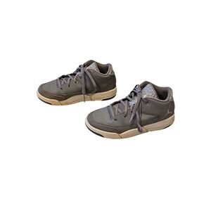 Nike Air Jordan Little Gray Sneakers with Cushioned Midsole